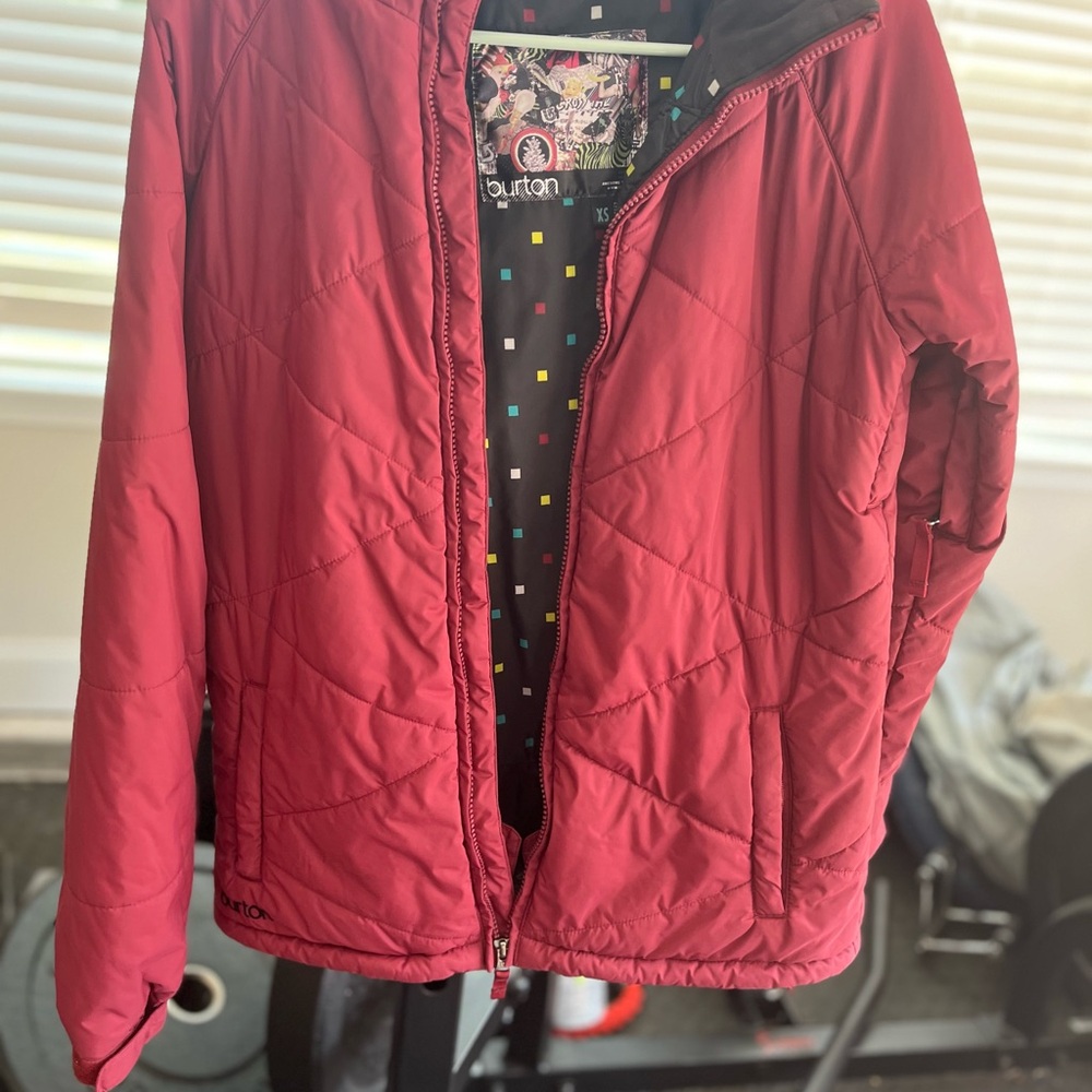 Burton Women's Red Quilted Jacket